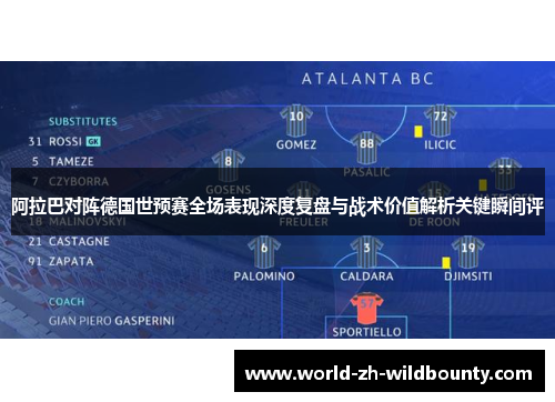阿拉巴对阵德国世预赛全场表现深度复盘与战术价值解析关键瞬间评